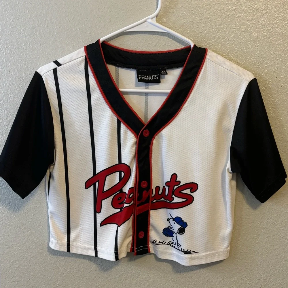 Peanuts Baseball Jersey!⚾️🥜💙 - Picture 1 of 5